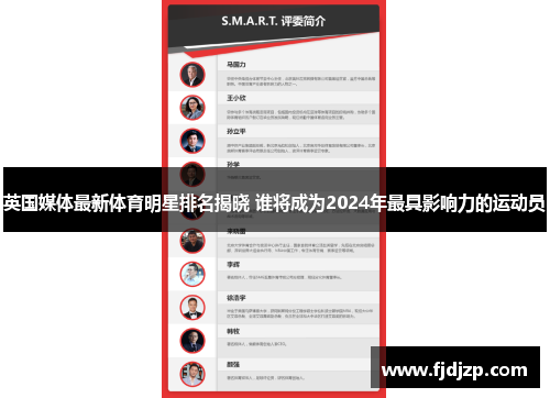 英国媒体最新体育明星排名揭晓 谁将成为2024年最具影响力的运动员